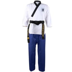 Taekwondo Poomsae Uniform w/ Blue Pants